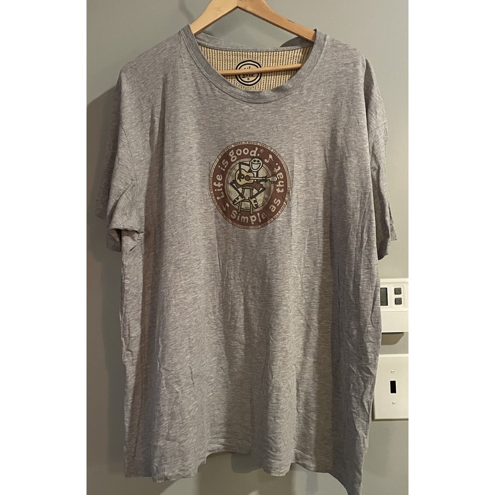 Life Is Good Crusher Tee Life‎ Is Good Graphic Short Sleeve Cloud Soft Cotton XL